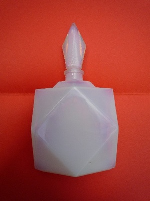 Botella opalina de cristal Art Deco H 13 CM - Frascos