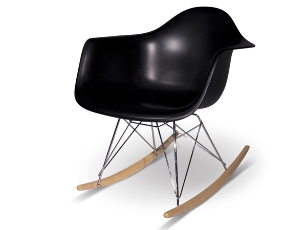 Eames Rocking Chair RAR - Negro