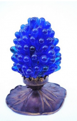 Lámpara de cabecera lotus grappe bleue - Lámparas