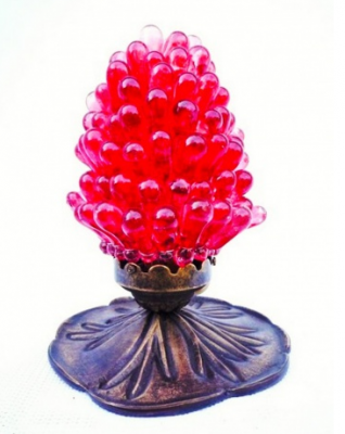 Lámpara de cabecera lotus grappe rouge - Lámparas