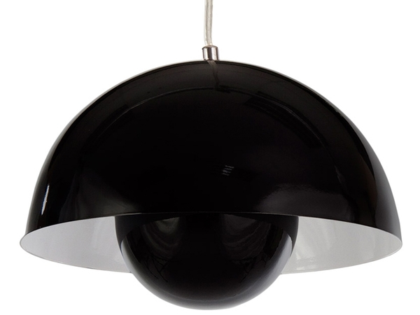 Lámpara de techo Flowerpot - Negro