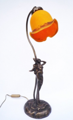 Lámpara * Elise 1 tulipán de miel