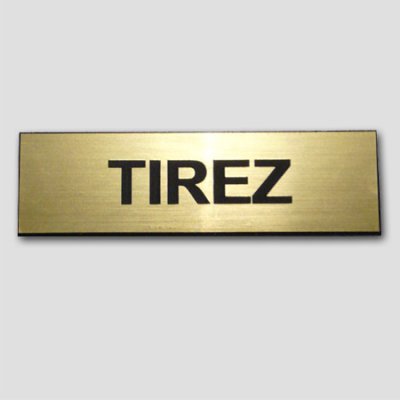 Señalización TIREZ gold