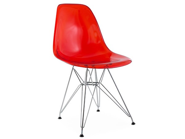 Silla DSR - Rojo transparente