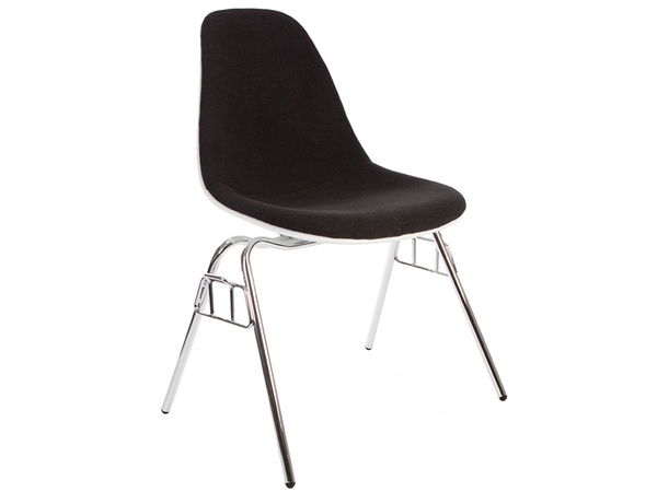 Silla DSS apilable acolchada - Gris