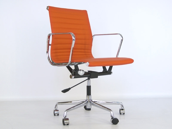 Silla Eames Alu EA117 - Naranja