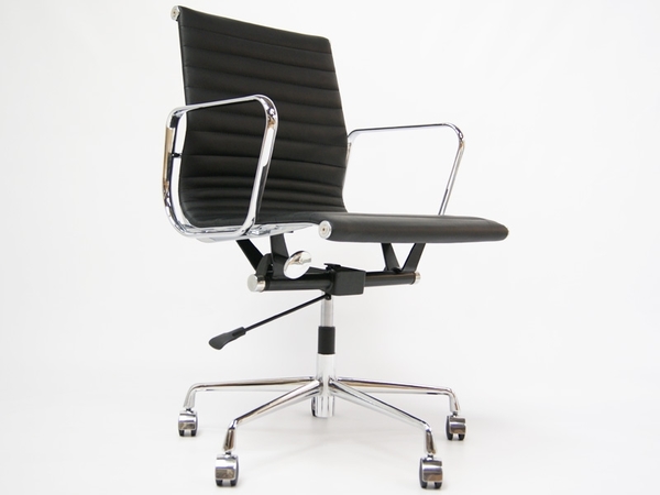 Silla Eames Alu EA117 - Negro