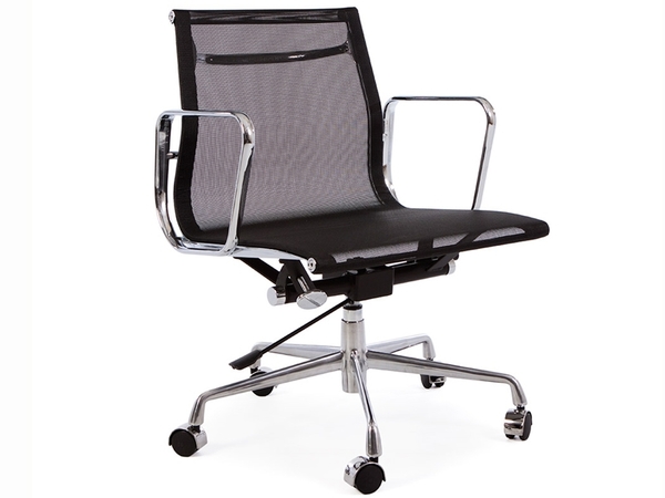 Silla Eames Alu EA117 - Negro