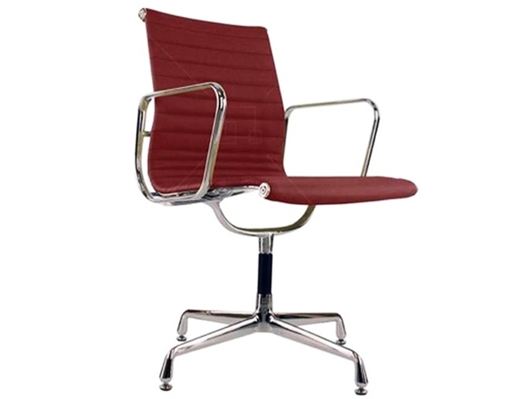 Silla visitante EA108 - Rojo oscuro