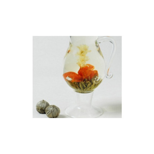 Té blanco floreciente baile de hadas