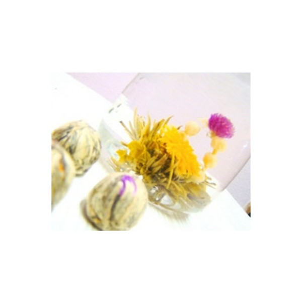 Té blanco Floreciente doble dragón