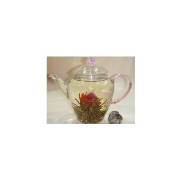Té Floreciente corazon de amaranto